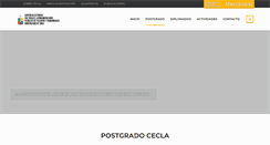 Desktop Screenshot of cecla.uchile.cl