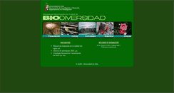 Desktop Screenshot of biodiversidad.uchile.cl