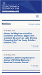 Mobile Screenshot of econ.uchile.cl