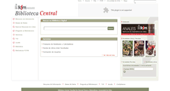 Desktop Screenshot of biblioteca.ing.uchile.cl