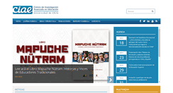Desktop Screenshot of ciae.uchile.cl