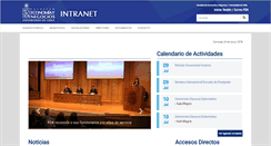 Desktop Screenshot of intranet.fen.uchile.cl