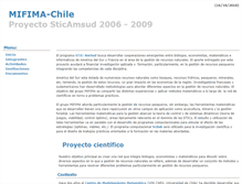 Tablet Screenshot of mifima-chile.cmm.uchile.cl