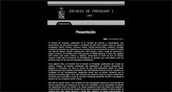 Desktop Screenshot of anuariopregrado.uchile.cl