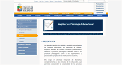 Desktop Screenshot of magpsicoeducacional.uchile.cl