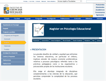 Tablet Screenshot of magpsicoeducacional.uchile.cl