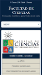 Mobile Screenshot of ciencias.uchile.cl