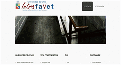 Desktop Screenshot of intrafavet.uchile.cl