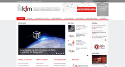 Desktop Screenshot of ingenieria.uchile.cl