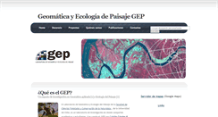 Desktop Screenshot of gep.uchile.cl
