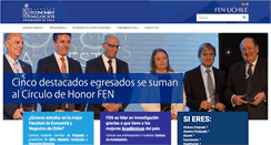 Desktop Screenshot of fen.uchile.cl