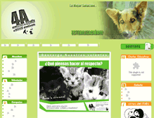 Tablet Screenshot of 4a.uchile.cl