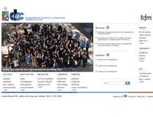 Tablet Screenshot of dcc.uchile.cl